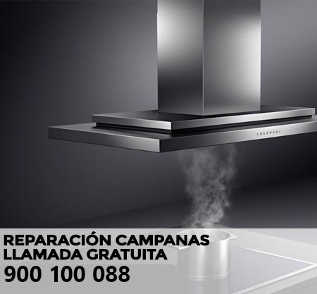 Reparación averías campanas extractoras Bru