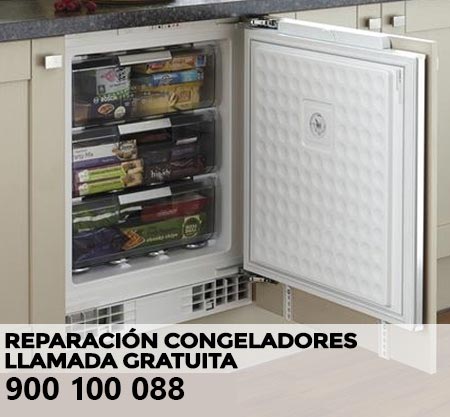 Reparación averías congeladores Bru